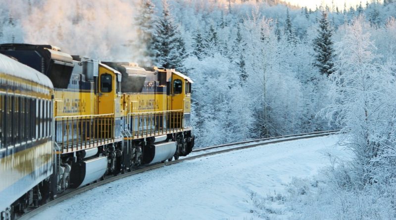 Met de trein naar de sneeuw